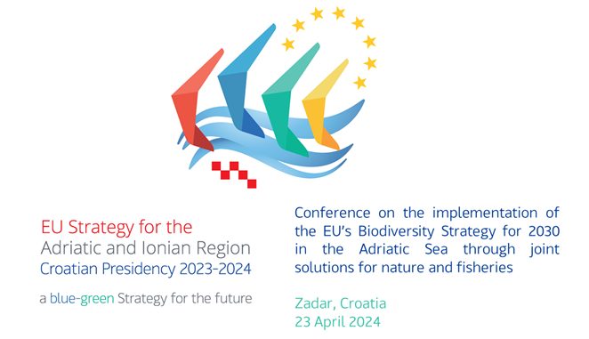 SAVE THE DATE - Conference on the implementation of the 2030 EU Biodiversity Strategy in the Adriatic Sea through joint solutions for nature and fisheries